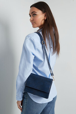 Bag Uptown Girl Blue PU h5 Picture3